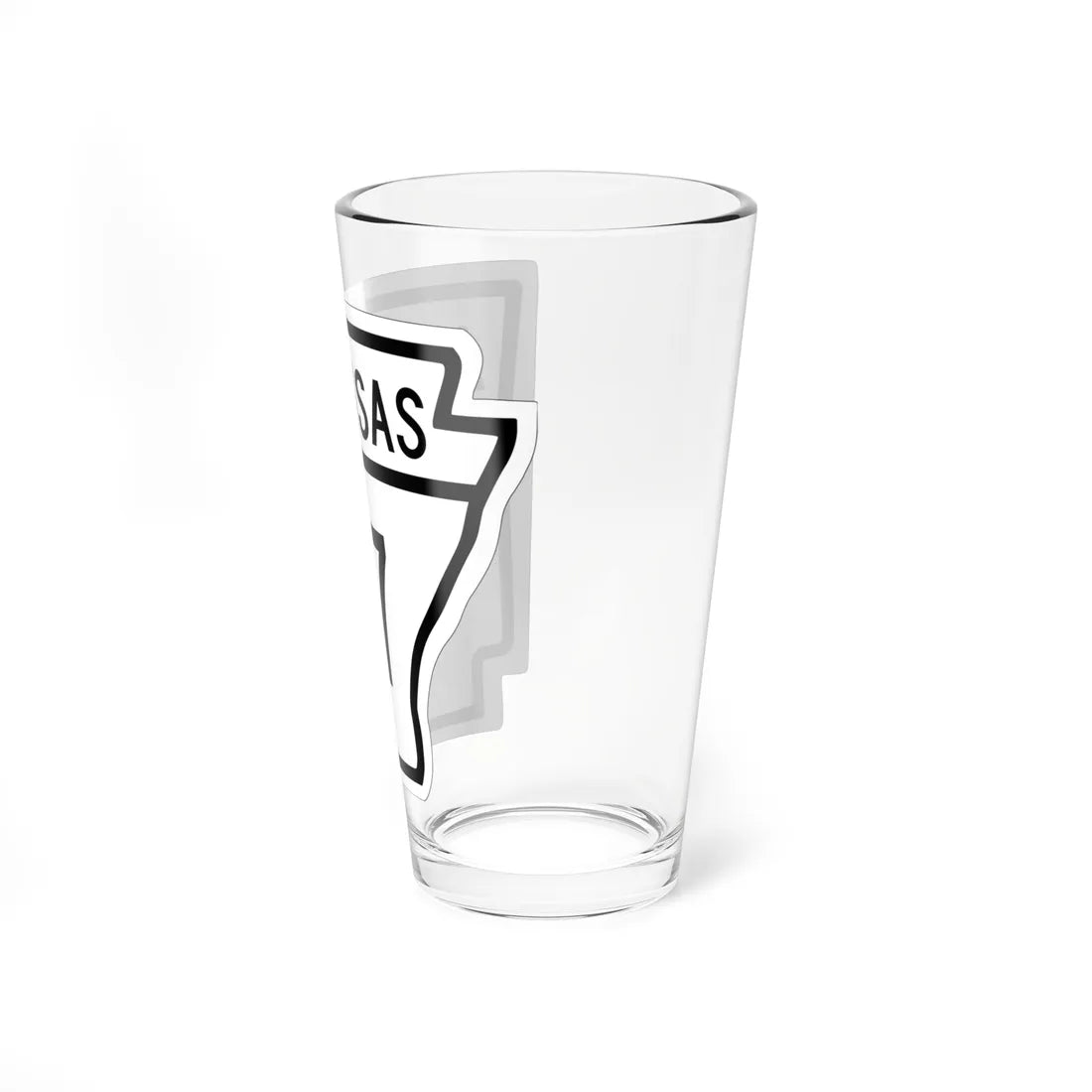 Arkansas 187 1948 (Arkansas) (Road Sign) Pint Glass 16oz - Go Mug Yourself
