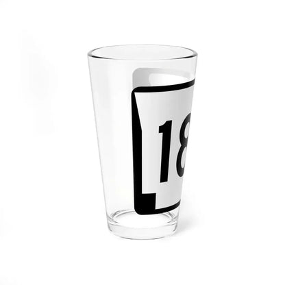 Arkansas 187 (Arkansas) (Road Sign) Pint Glass 16oz - Go Mug Yourself