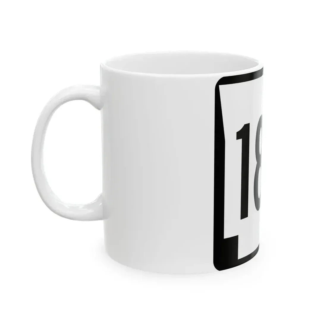 Arkansas 188 1970 (Arkansas) (Road Sign) White Coffee Mug - Go Mug Yourself