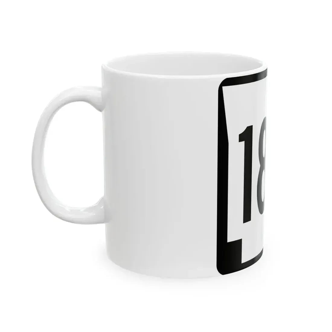 Arkansas 189 1970 (Arkansas) (Road Sign) White Coffee Mug - Go Mug Yourself