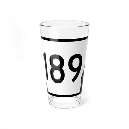 Arkansas 189 (Arkansas) (Road Sign) Pint Glass 16oz 16oz - Go Mug Yourself