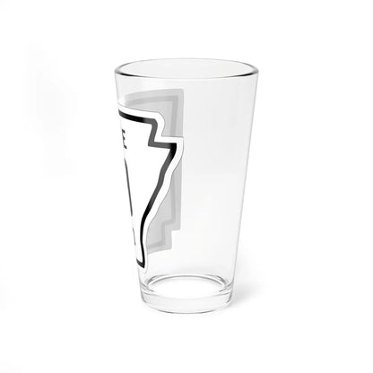 Arkansas 19 1926 (Arkansas) (Road Sign) Pint Glass 16oz - Go Mug Yourself