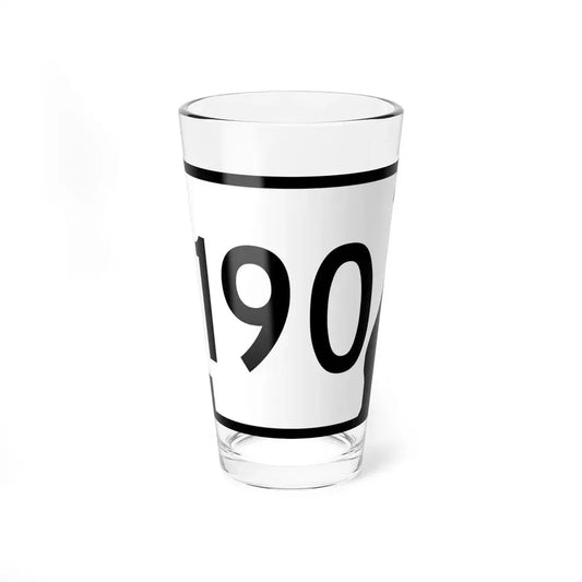 Arkansas 190 (Arkansas) (Road Sign) Pint Glss 16oz 16oz - Go Mug Yourself