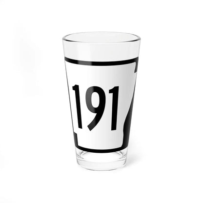 Arkansas 191 1970 (Arkansas) (Road Sign) Pint Glss 16oz 16oz - Go Mug Yourself