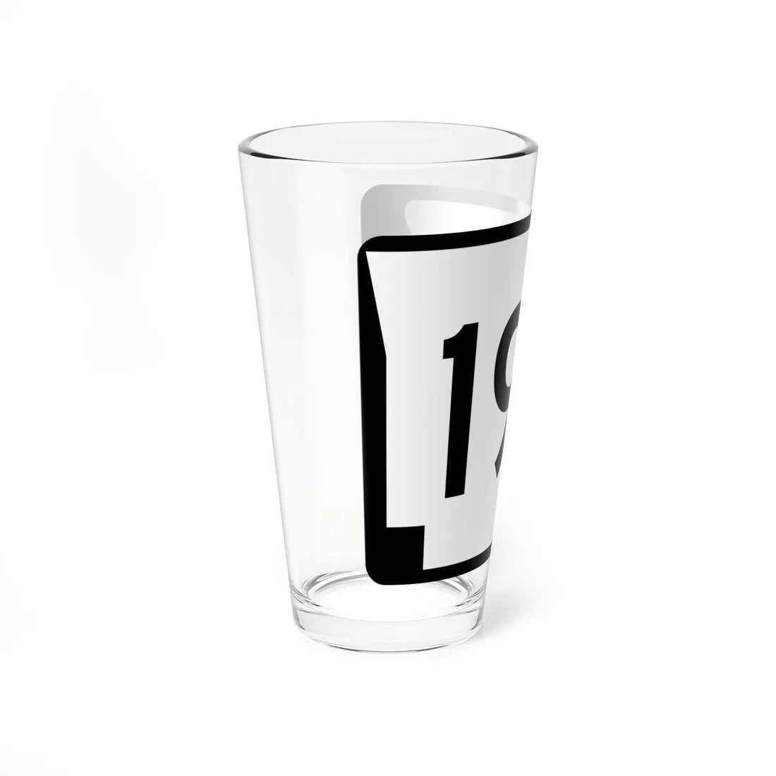Arkansas 191S (Arkansas) (Road Sign) Pint Glss 16oz - Go Mug Yourself