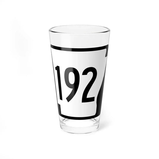 Arkansas 192 1970 (Arkansas) (Road Sign) Pint Glass 16oz 16oz - Go Mug Yourself