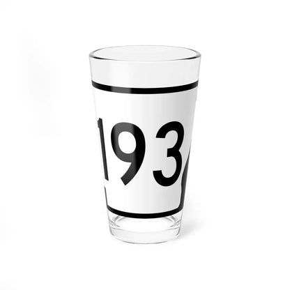 Arkansas 193 (Arkansas) (Road Sign) Pint Glass 16oz 16oz - Go Mug Yourself