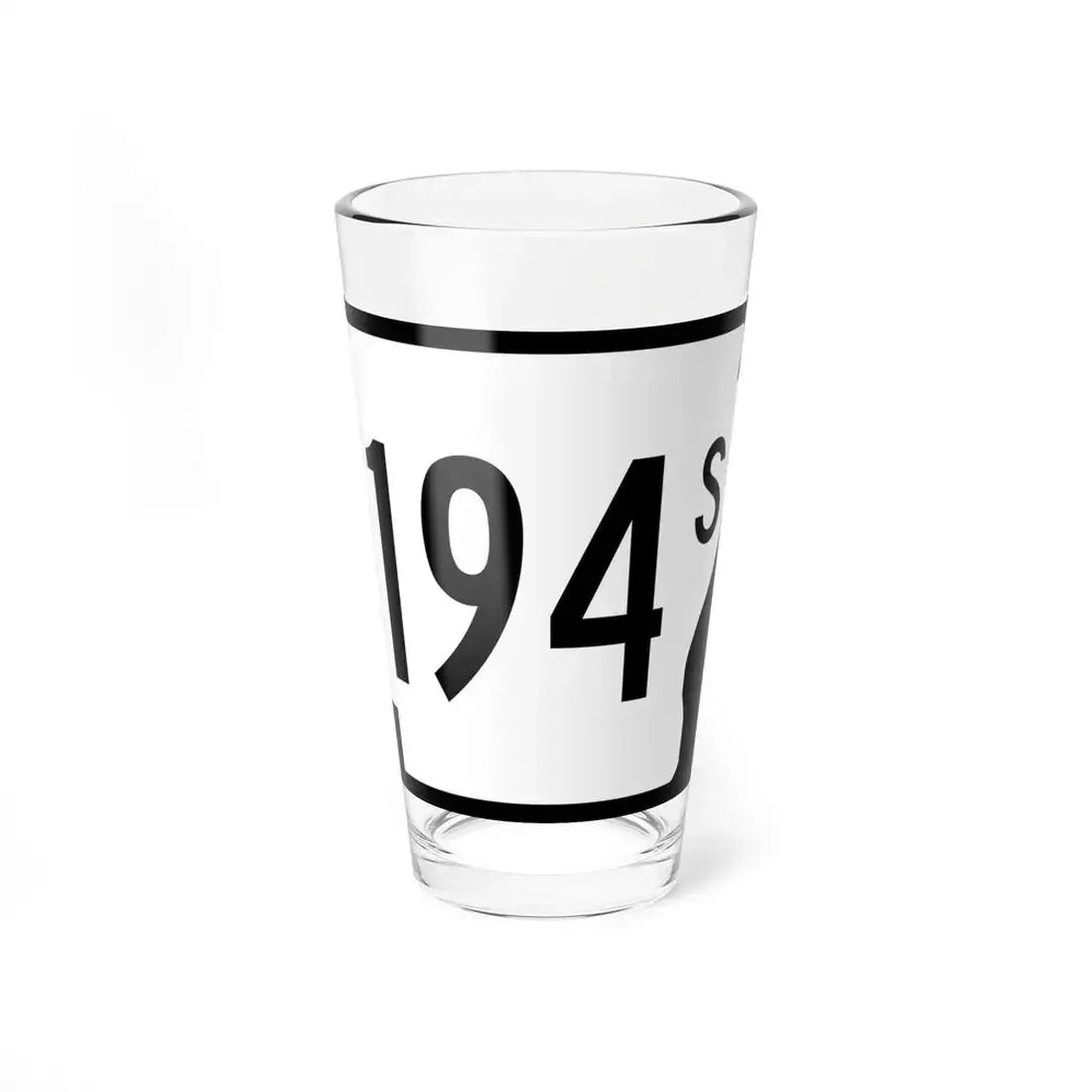 Arkansas 194S (Arkansas) (Road Sign) Pint Glass 16oz 16oz - Go Mug Yourself