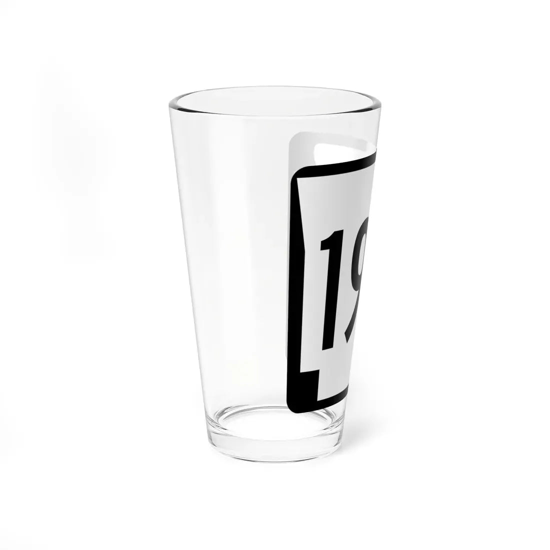Arkansas 198 1970 (Arkansas) (Road Sign) Pint Glass 16oz - Go Mug Yourself