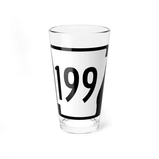 Arkansas 199 1970 (Arkansas) (Road Sign) Pint Glass 16oz 16oz - Go Mug Yourself