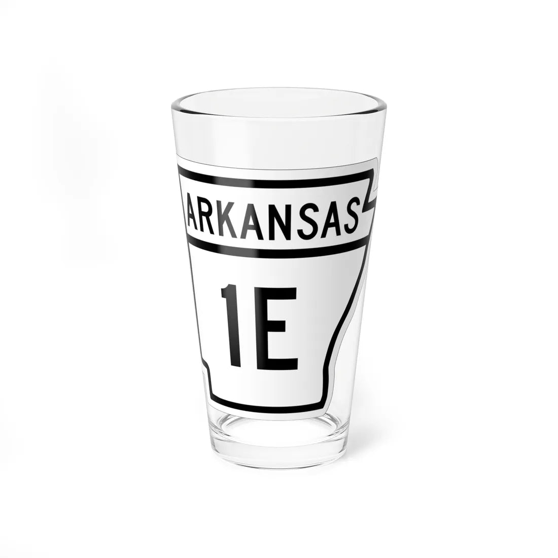 Arkansas 1E 1948 (Arkansas) (Road Sign) Pint Glss 16oz 16oz - Go Mug Yourself