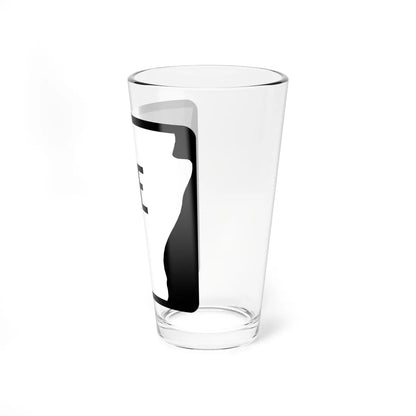 Arkansas 1E (Arkansas) (Road Sign) Pint Glass 16oz - Go Mug Yourself