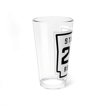 Arkansas 20 1926 (Arkansas) (Road Sign) Pint Glass 16oz - Go Mug Yourself