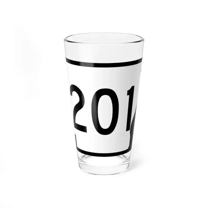 Arkansas 201 (Arkansas) (Road Sign) Pint Glass 16oz 16oz - Go Mug Yourself