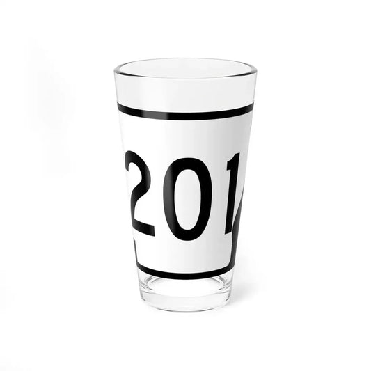 Arkansas 201 (Arkansas) (Road Sign) Pint Glass 16oz 16oz - Go Mug Yourself