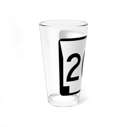 Arkansas 201S (Arkansas) (Road Sign) Pint Glss 16oz - Go Mug Yourself