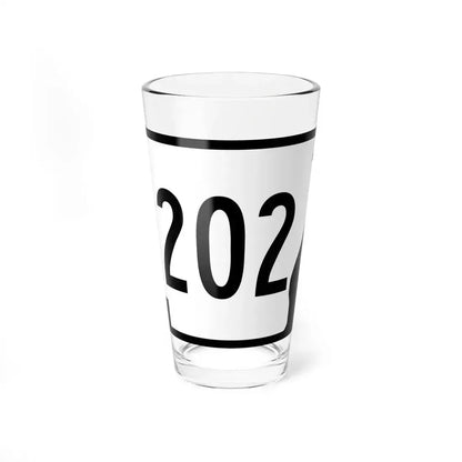 Arkansas 202 (Arkansas) (Road Sign) Pint Glass 16oz 16oz - Go Mug Yourself
