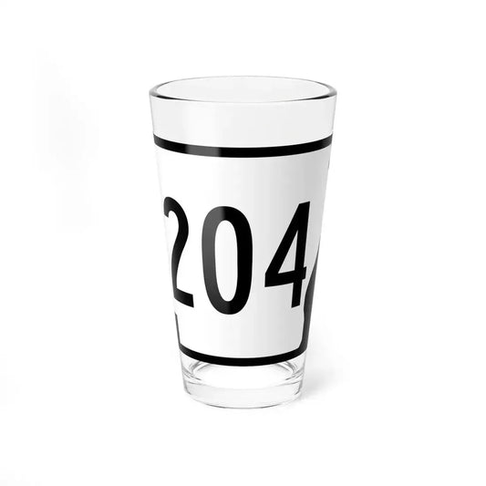Arkansas 204 (Arkansas) (Road Sign) Pint Glass 16oz 16oz - Go Mug Yourself