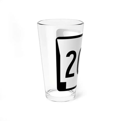 Arkansas 204 (Arkansas) (Road Sign) Pint Glss 16oz - Go Mug Yourself