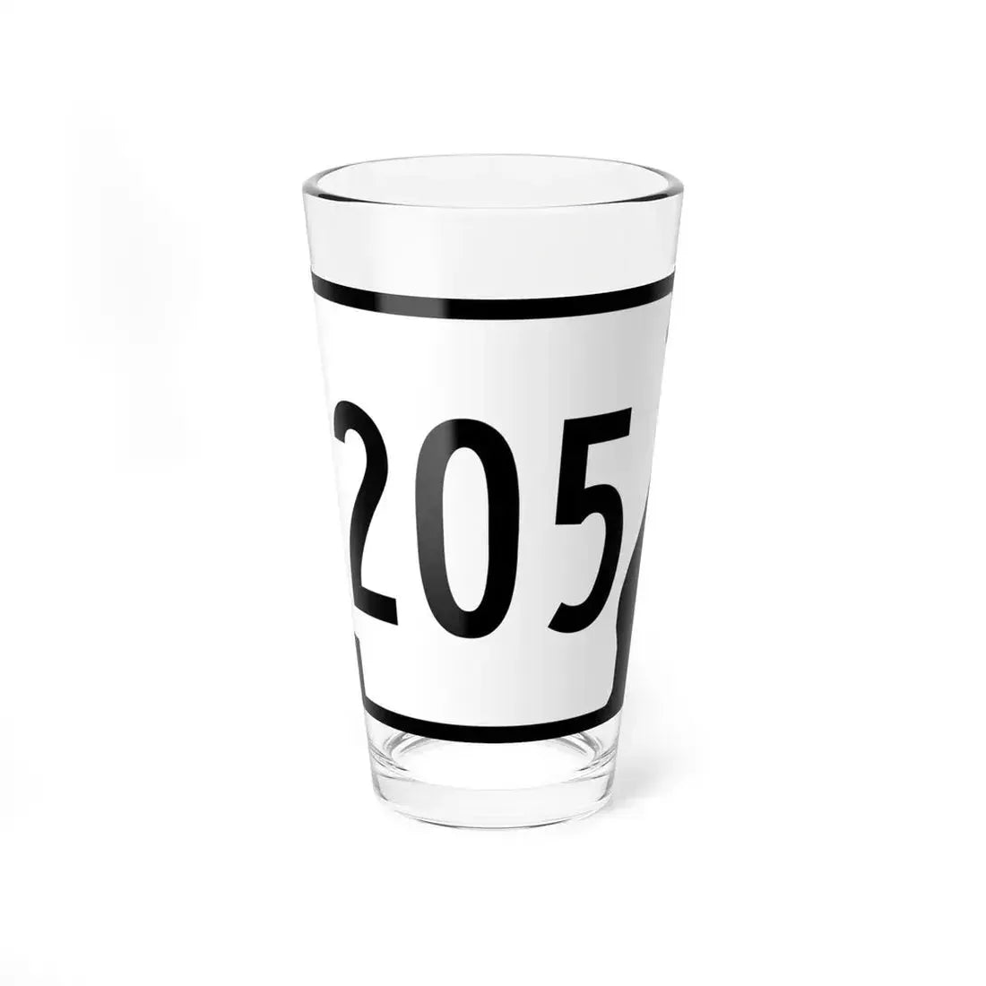 Arkansas 205 (Arkansas) (Road Sign) Pint Glass 16oz 16oz - Go Mug Yourself