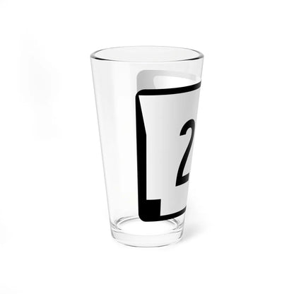 Arkansas 20S (Arkansas) (Road Sign) Pint Glass 16oz - Go Mug Yourself