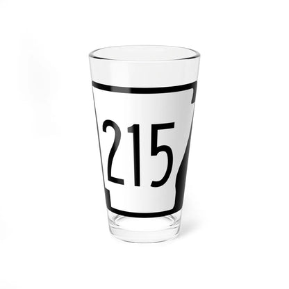 Arkansas 215 1970 (Arkansas) (Road Sign) Pint Glass 16oz 16oz - Go Mug Yourself