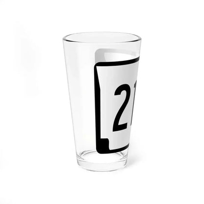 Arkansas 216S (Arkansas) (Road Sign) Pint Glass 16oz - Go Mug Yourself