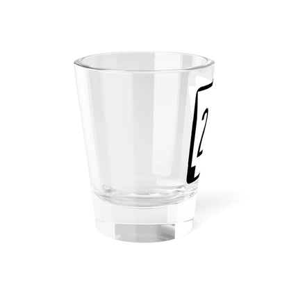 Arkansas 217 1970 (Arkansas) (Road Sign) Shot Glass 1.5oz - Go Mug Yourself