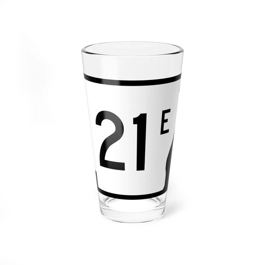 Arkansas 21E (Arkansas) (Road Sign) Pint Glass 16oz 16oz - Go Mug Yourself
