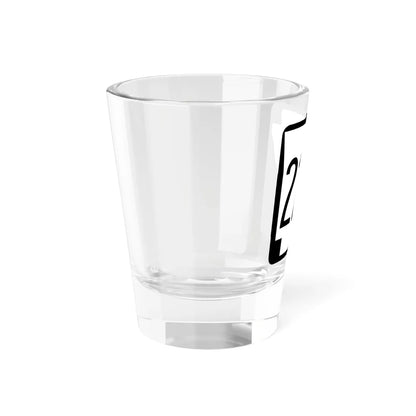 Arkansas 224 1970 (Arkansas) (Road Sign) Shot Glass 1.5oz - Go Mug Yourself