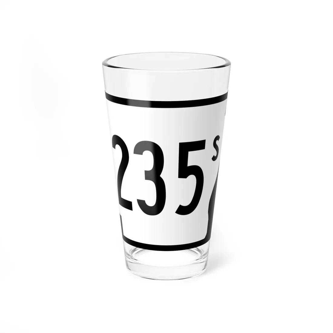 Arkansas 235S (Arkansas) (Road Sign) Pint Glss 16oz 16oz - Go Mug Yourself