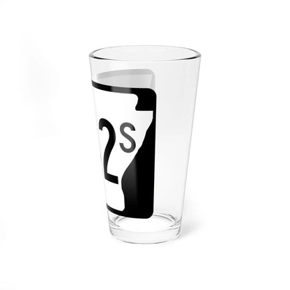 Arkansas 242S (Arkansas) (Road Sign) Pint Glass 16oz - Go Mug Yourself