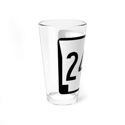 Arkansas 243S (Arkansas) (Road Sign) Pint Glass 16oz - Go Mug Yourself
