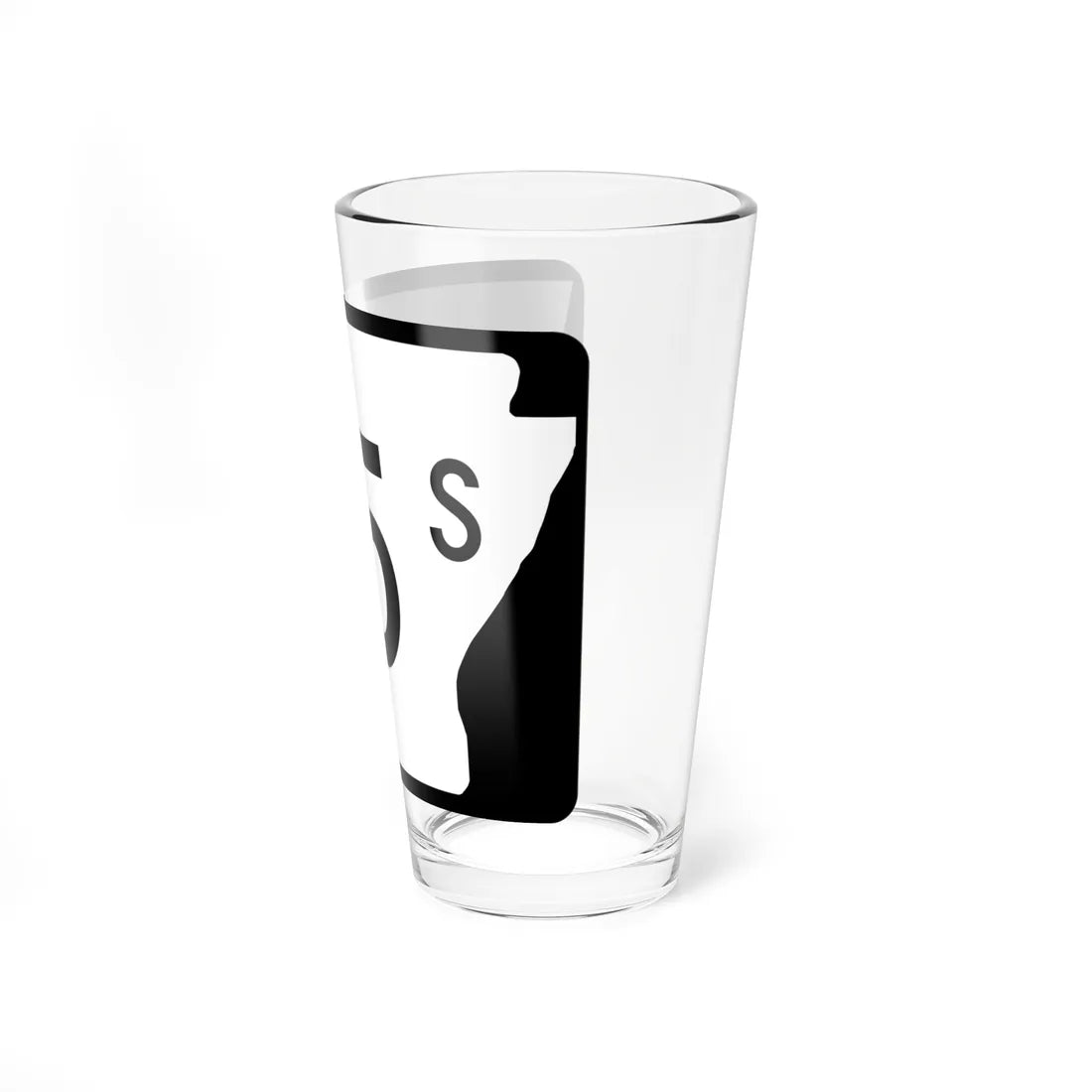 Arkansas 25S (Arkansas) (Road Sign) Pint Glass 16oz - Go Mug Yourself