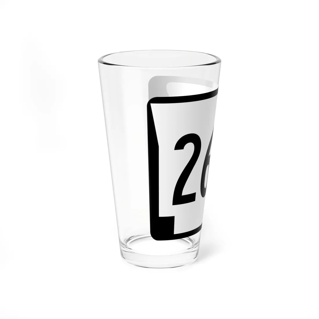 Arkansas 265S (Arkansas) (Road Sign) Pint Glass 16oz - Go Mug Yourself