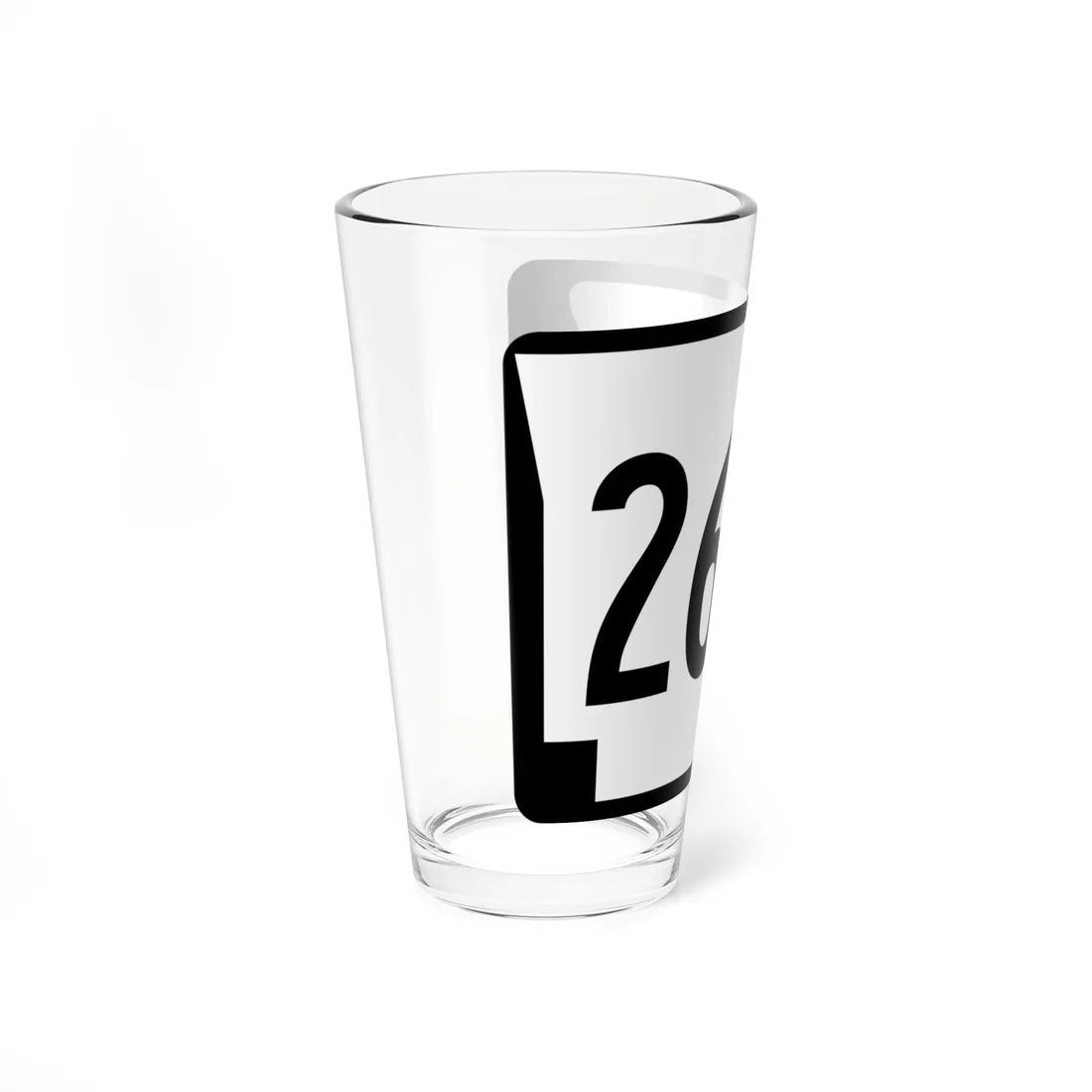 Arkansas 267S (Arkansas) (Road Sign) Pint Glass 16oz - Go Mug Yourself