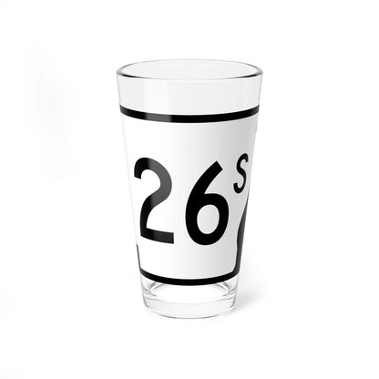 Arkansas 26S (Arkansas) (Road Sign) Pint Glss 16oz 16oz - Go Mug Yourself