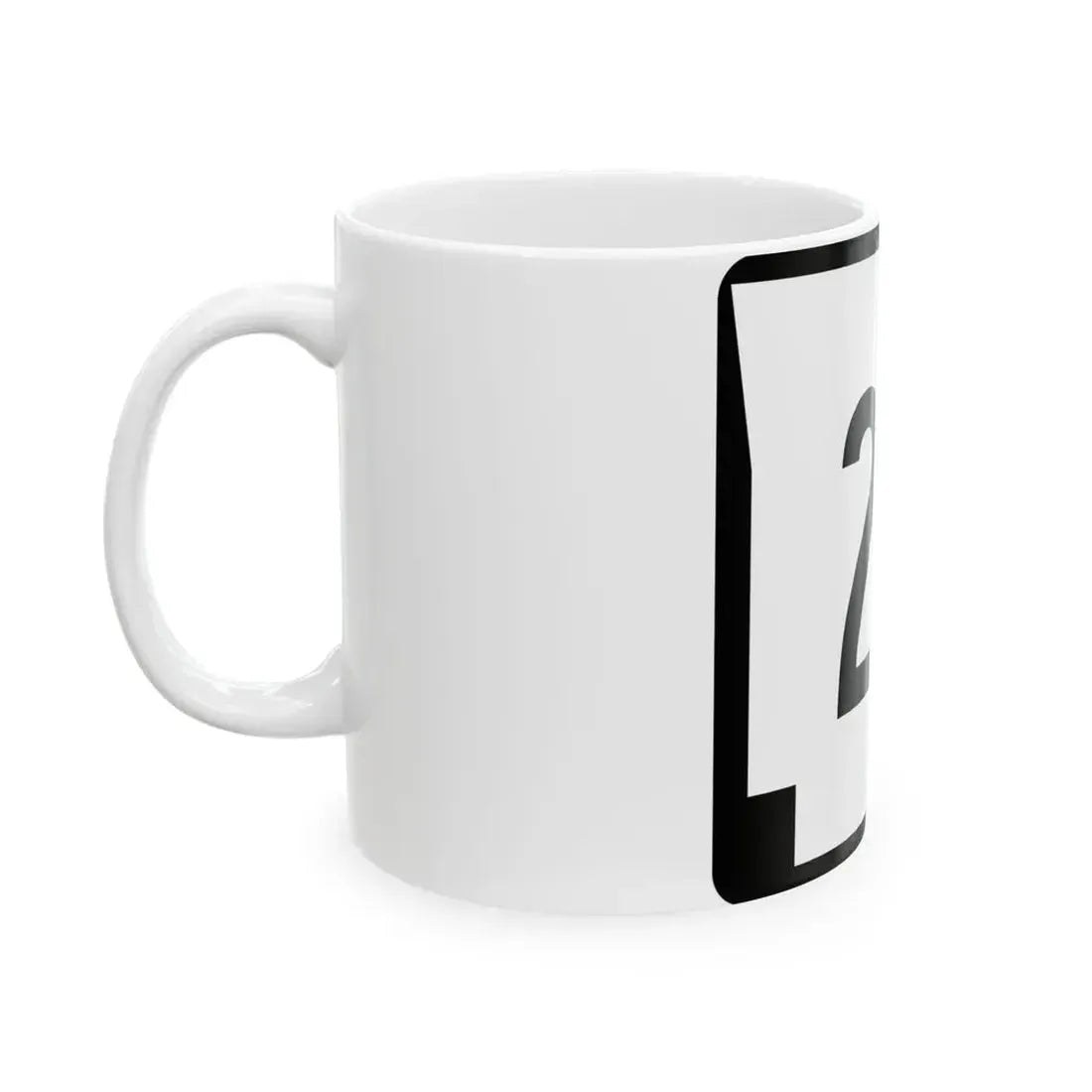 Arkansas 27 (Arkansas) (Road Sign) White Coffee Mug - Go Mug Yourself