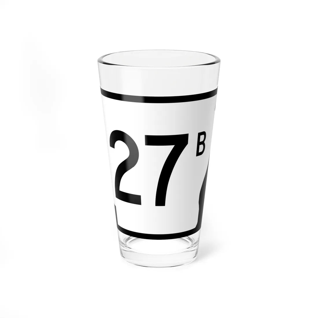 Arkansas 27B (Arkansas) (Road Sign) Pint Glss 16oz 16oz - Go Mug Yourself