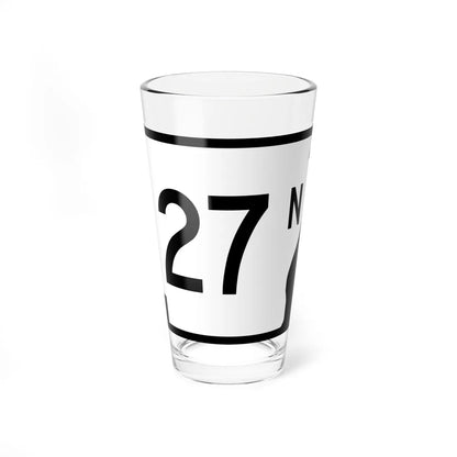 Arkansas 27N (Arkansas) (Road Sign) Pint Glss 16oz 16oz - Go Mug Yourself