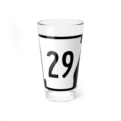 Arkansas 29 (Arkansas) (Road Sign) Pint Glss 16oz 16oz - Go Mug Yourself