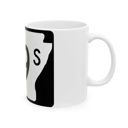 Arkansas 29S (Arkansas) (Road Sign) White Coffee Mug - Go Mug Yourself
