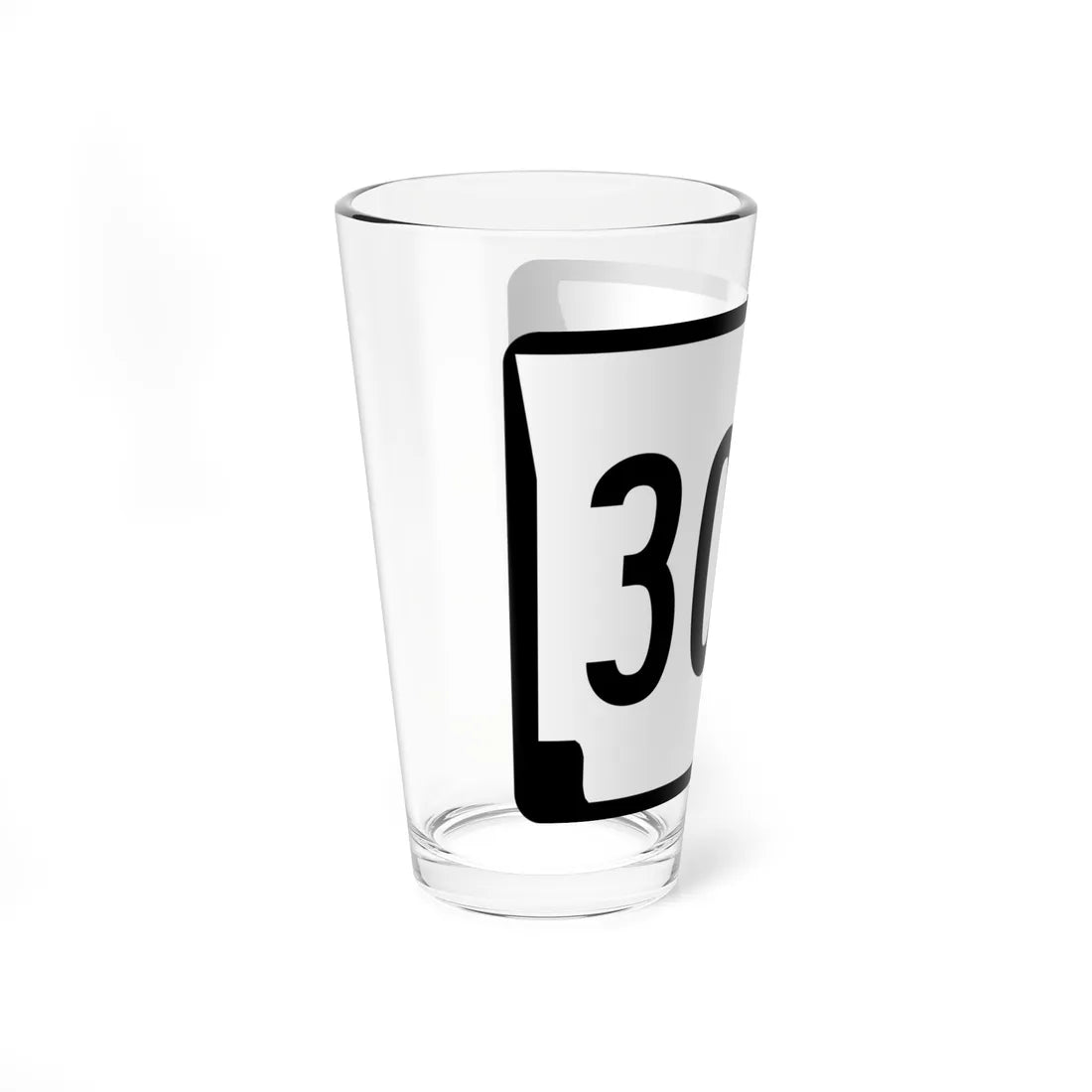 Arkansas 300S (Arkansas) (Road Sign) Pint Glass 16oz - Go Mug Yourself