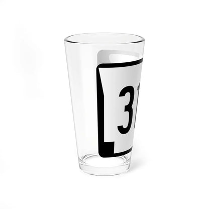 Arkansas 318Y (Arkansas) (Road Sign) Pint Glass 16oz - Go Mug Yourself