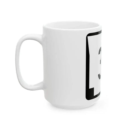 Arkansas 32 (Arkansas) (Road Sign) White Coffee Mug - Go Mug Yourself