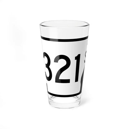 Arkansas 321S (Arkansas) (Road Sign) Pint Glass 16oz 16oz - Go Mug Yourself