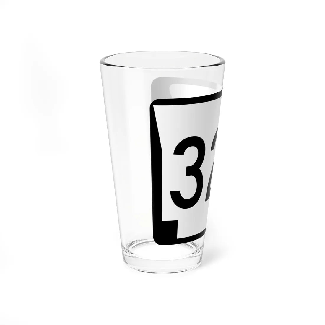 Arkansas 321S (Arkansas) (Road Sign) Pint Glass 16oz - Go Mug Yourself