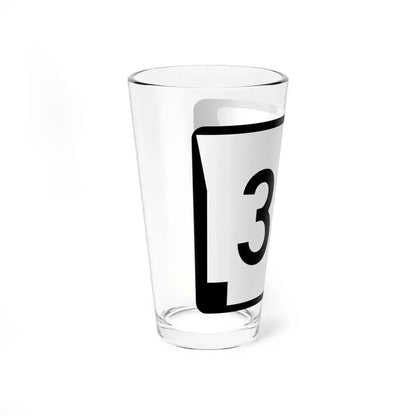 Arkansas 33B (Arkansas) (Road Sign) Pint Glass 16oz - Go Mug Yourself
