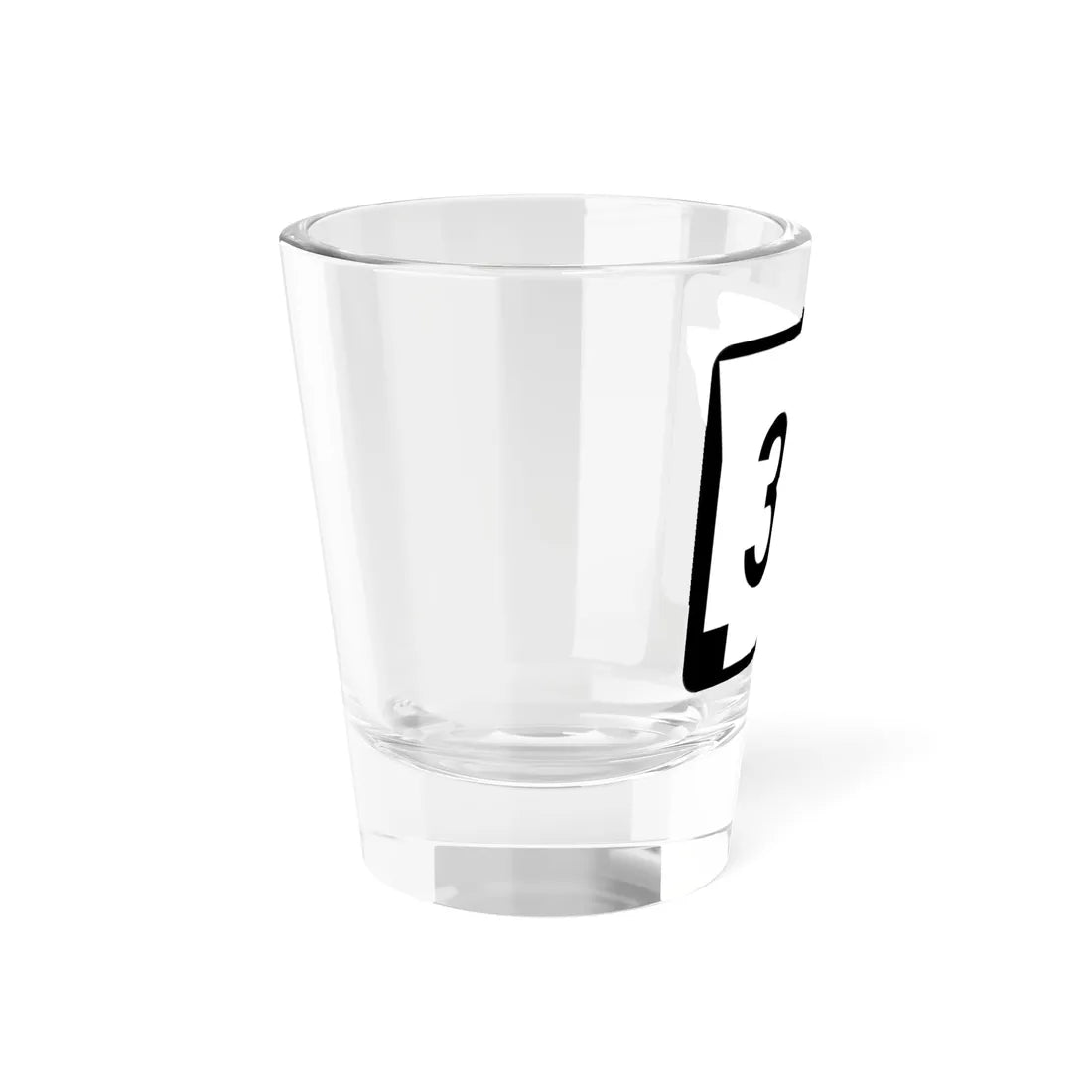 Arkansas 33S (Arkansas) (Road Sign) Shot Glass 1.5oz - Go Mug Yourself