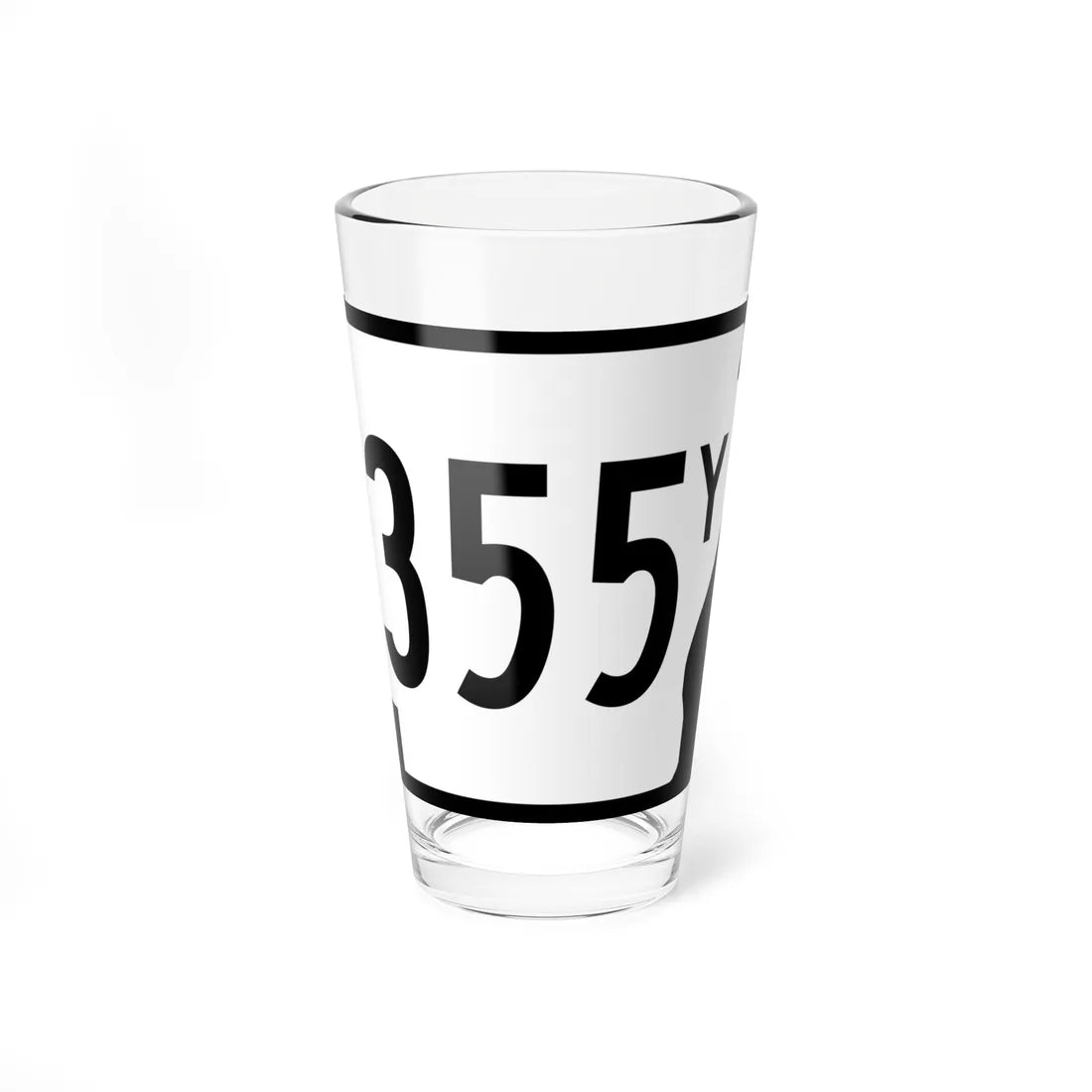 Arkansas 355Y (Arkansas) (Road Sign) Pint Glass 16oz 16oz - Go Mug Yourself